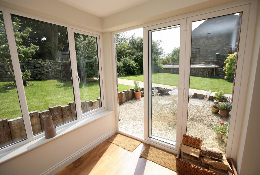 garden room and garden