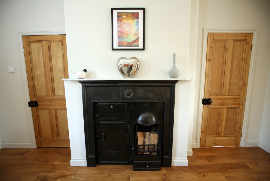 old fireplace
